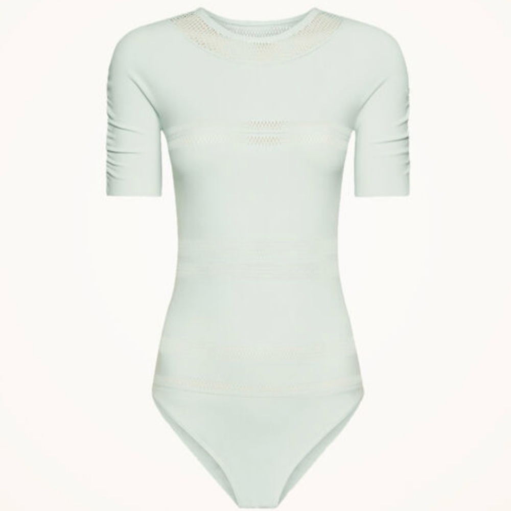 WOLFORD Net Lines Bodysuit